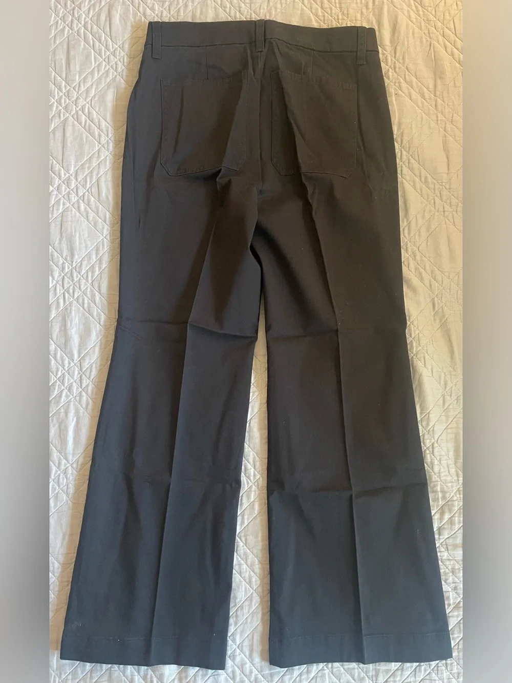 J CREW Charley kickout cropped pant in chino Black Size 27 NWT $118 CN590